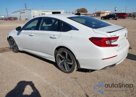 2022 Honda Accord Sport from USA, damaged, VIN 1HGCV1F32NA037754